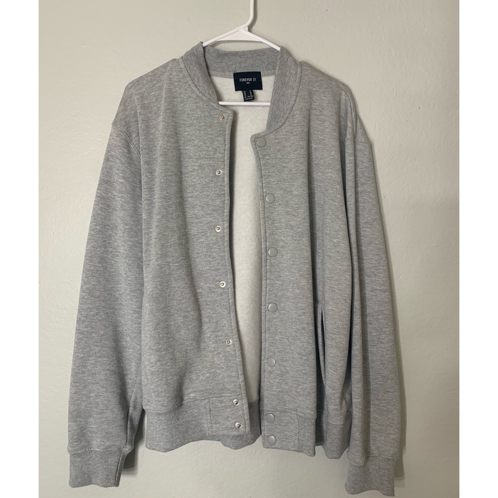 Gray Cardigan